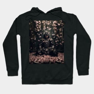 Floral Meditation Samurai Hoodie